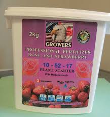 fertilizer rose strawberry 10 52 17