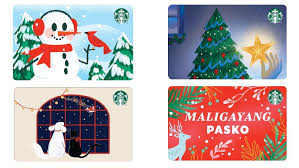starbucks cards for 2020 christmas season