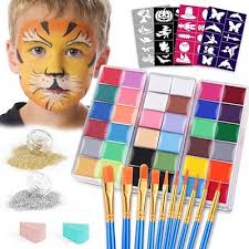 vespro face painting kit for kids party