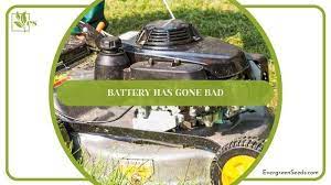 keeps draining my lawn mower battery