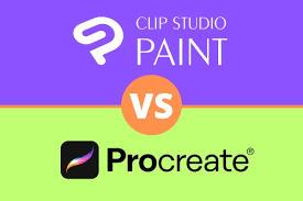 clip studio paint vs procreate which