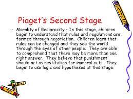 Piagets Moral Development Ppt