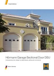 We'll go over the advantages of sectional garage doors to help you in your search for your replacement garage door. Automatic Sectional Garage Door Hormann Ae
