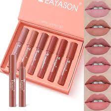 6 colors matte lipstick gift box set