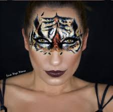 tiger face paint sarah magic makeup