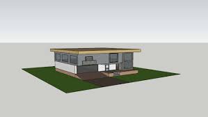Sketchup tutorial house building part 1sketchup tutorial membuat rumah. Simple Modern House 3d Warehouse