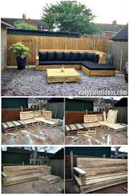 pallet l shaped sofa for patio couch