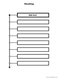 Timeline Template Graphic Organizers 8 Events In Vertical
