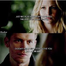 I loved klaus in the vampire diaries because he was a very complex character. The Vampire Diaries Vampire Diaries Funny Vampire Diaries Quotes Vampire Diaries Memes