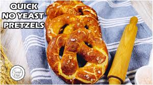 no yeast pretzels you
