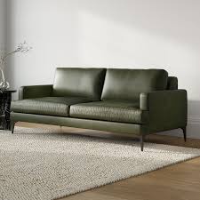Andes Leather Sofa 76 5 West Elm
