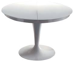 elise circular dining extendable table