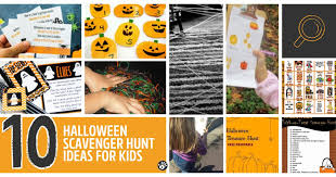 halloween scavenger hunt ideas for kids