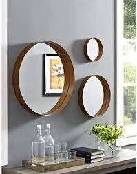 Modern Metal Round Wall Mirrors