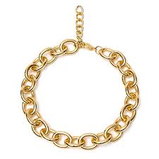 John lewis & partners long circle bar layered chain necklace, gold. Chunky Chain Necklace Thick Chain Necklace Gold Chain Necklace For Women Chunky Gold Necklace Choker Collar