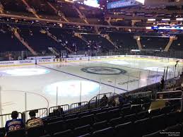 Madison Square Garden Section 115 New York Rangers