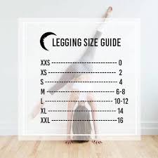 Zyia Active Leggings Size Guide In 2019 Active Wear
