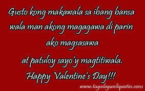 Valentine&#39;s Day Love Quotes For HIM Tagalog | Love Quotes Tagalog via Relatably.com