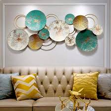 Multicolored Abstract Metal Wall Art