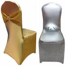 gold banquet chair cover