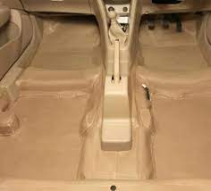 black beigh car floor mats at rs 800