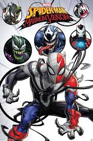 This project was worked on before venom 2018 was introduced on video. Spider Man Maximum Venom Poster Micechat