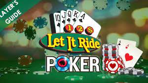 In this game, all 3 bets are made at once. Player S Guide To Let It Ride Poker How To Play Placing Bets And Strategy