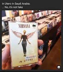 Nirvana is the first greatest hits album by the american rock band nirvana, released in october 2002. In Utero Album In Saudi Arabia Nirvana