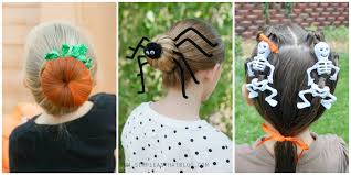 The perfect halloween hairstyle is as much a part of a fright night look as the costume itself. 8 Halloween Hair Ideas For Kids Easy Halloween Hair Tutorials For Kids