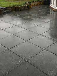 dark grey granite g654 paving slabs