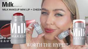 milk makeup lip cheek blush review