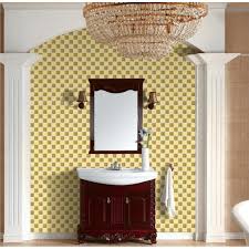 Glass Mirror Mosaic Tile Sheets Gold