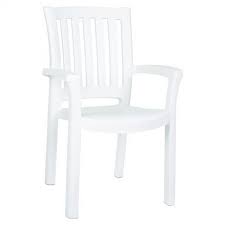 Sunshine Resin Arm Chair Isp015 Whi