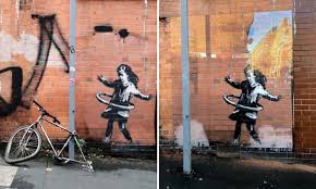 Banksy is coming to fukuoka! Bike Disappearance Mars Banksy Artwork In Nottingham Banksy The Guardian
