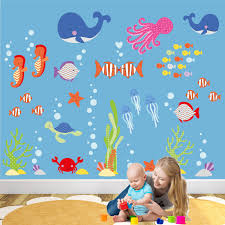 Ocean Animal Nursery Wall Stickers