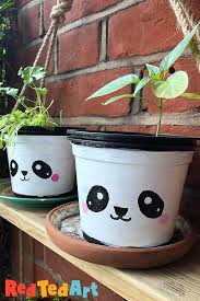 plant pot diy painted plant pots