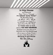 Disney Wall Decal Playroom