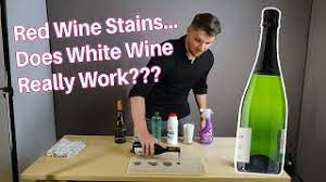 remove a red wine stain