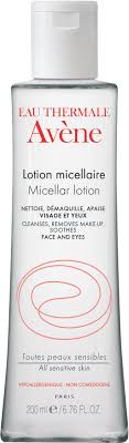micellar lotion cleanser and makeup