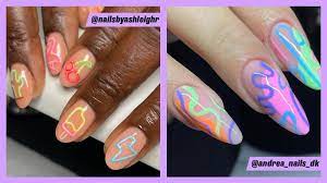 34 neon nail art designs we re obsessed