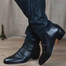 Check spelling or type a new query. Mens Pleated Leather Pointy Toe Ankle Riding Boots Zipper Cuban Heel Dress Shoes Ebay