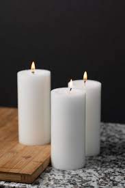 Richland Pillar Candles 3"x6" White Set of 12 - Save-On-Crafts