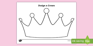 Design A Crown Activity Sheet Teacher