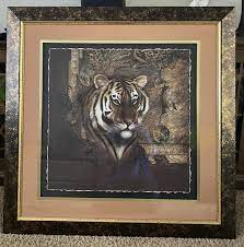 home interiors tiger picture ebay