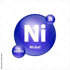 nickel ni icon structure chemical