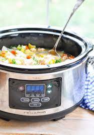 Cover and cook on low for 7 to 9 hours. Healthy Slow Cooker Chicken Stew The Seasoned Mom