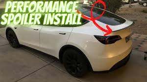 It's crazy to me that our model y offers such a high mix of performance, utility and efficiency. My Model Y Is Back Performance Spoiler Install Youtube