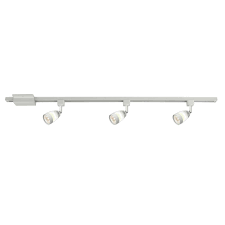 Hampton Bay Frosted Middle Glass 44 In White Linear Track Lighting Kit 804169 The Home Depot