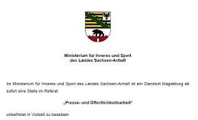 Der sport hält niedersachsen in bewegung! Das Ministerium Fur Inneres Und Sport Sachsen Anhalt De Facebook