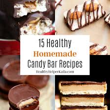 15 healthy homemade candy bar recipes